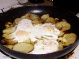 Potato, Onion & Egg Fry
