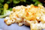 spicy light mac n cheese with turkey