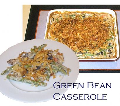 recipe for green bean casserole using large party