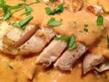 Chicken with Sun-dried Tomato and Basil Cream Sauce