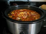 Southwest Chicken Soup (Good as Vegetarian too - substitute rice for chicken)