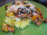 Summer Kale & veggie Italian spaghetti squash 