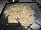Raw Buckwheat Bread/Crackers