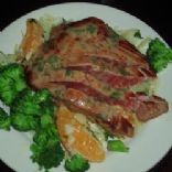 Pan-Seared Tuna with Olive-Wine Sauce for Two