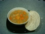 Thick Vegetable, Lentil & Split Pea Soup