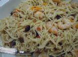 Shrimp Spaghetti w/Garlic & Lime