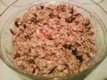 Allison's Homemade Granola-Crusted Oatmeal