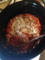 Crockpot Chicken Lasagna 