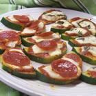 Grilled Zucchini Pizza