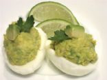 Guacamole Deviled Eggs