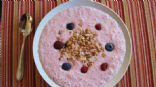 Strawberry Smoothie  Oatmeal
