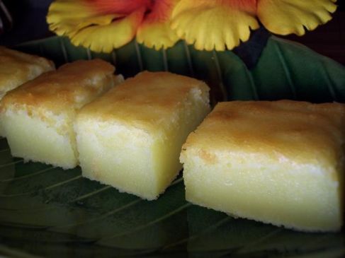 Lemon Pudding Mochi Cake Recipe  SparkRecipes