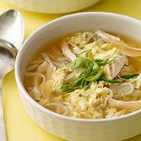 Egg Drop Soup with Chicken & Noodles