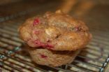 Whole Wheat Banana Strawberry Muffins