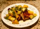 Pineapple Chicken w. Fruit Salsa
