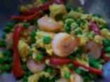 LPW's Festive Shrimp & Yellow Rice
