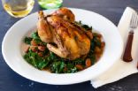  Cornish Hens with Kale