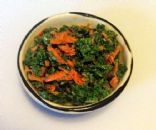 Kale and Carrot Slaw with Spiced Dressing