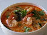 Tom Ka Kung (Spicy Thai Coconut Soup With Shrimp)