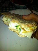 Eggs Florentine Breakfast Sandwich