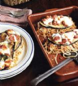 Baked Spaghetti with Eggplant & Bocconcini