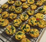 Mini Crustless Quiche Cups