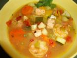 Vegetable & Seafood Soup - High Protein