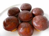 Coconut Flour Chocolate Dipped Donut Holes