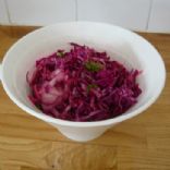 Fresh Red Cabbage Pickle