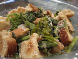 Warm Greens & Bread Salad