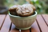 Whole Wheat Zucchini & Rhubarb Muffins