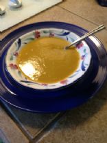 Butternut Squash and Leek Soup