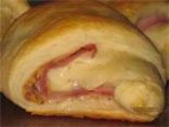 Ham and Swiss Cheese Crescent Roll-Ups