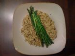 Dirty Turkey Rice with Asparagus