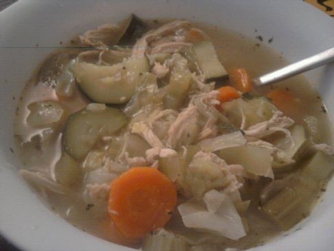 Chicken soup clearance calories