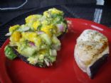 Swordfish & Stuffed Avocados