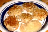 LATKAS and APPLESAUCE (Potato Pancakes)