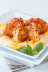 Cheesy Grits and Shrimp