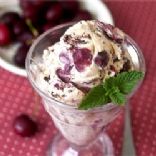 Cherry Vanilla Chocolate Chip Ice Cream