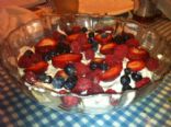 Homemade Happy Fourth Trifle