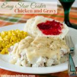 Easy Slow Cooker Chicken and Gravy 