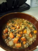 ashley's lentil soup 