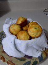 Easy Mexican cornbread muffins