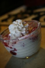 Cranberry & Apple Cheesecake Cup