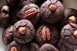 Very very chocolate cookies with fleur de sel