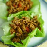 Asian Lettuce Cups with Spicy Ground Turkey