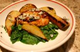 Tangy Grilled Pork w.Pears & Blue Cheese