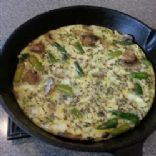 Parmesan Asparagus Frittata