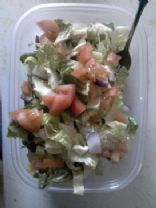 Greek romaine salad