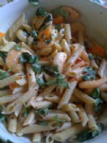 Bells' Cream Shrmip Pasta 